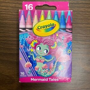 2017 Mermaid Tales Crayola Crayons 16 Count
